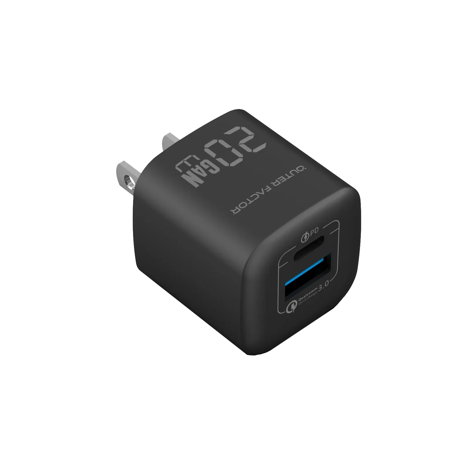 InCharge 20W Wall Brick USB-A and USB-C